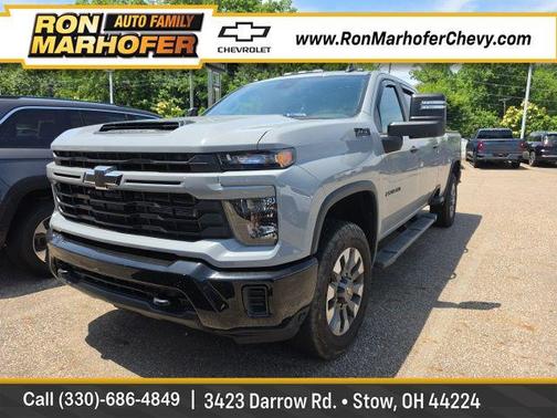 Slate Gray Metallic 2024 Chevrolet Silverado 2500 Custom