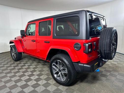Firecracker Red Clearcoat 2024 Jeep Wrangler 4xe Sport S