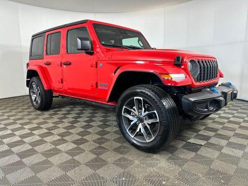Firecracker Red Clearcoat 2024 Jeep Wrangler 4xe Sport S
