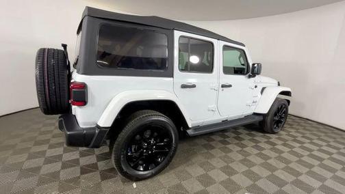 Bright White Clearcoat 2023 Jeep Wrangler 4xe Sahara
