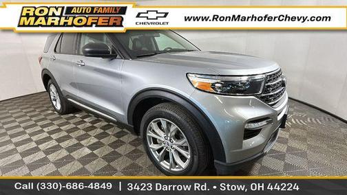 ICONIC SILVER 2023 Ford Explorer XLT