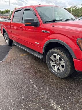 RACE RED 2013 Ford F-150 FX4