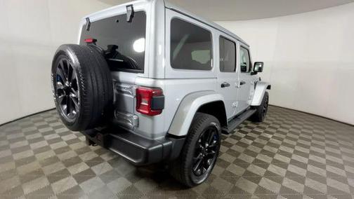 Silver Zynith Clearcoat 2023 Jeep Wrangler 4xe Sahara