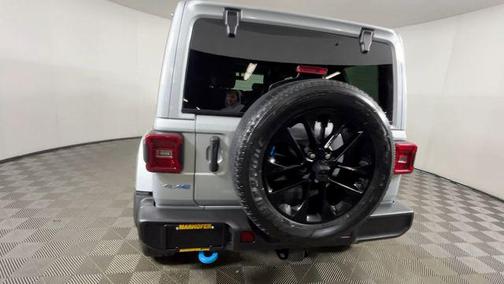 Silver Zynith Clearcoat 2023 Jeep Wrangler 4xe Sahara