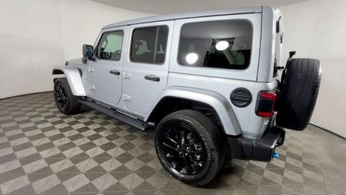 Silver Zynith Clearcoat 2023 Jeep Wrangler 4xe Sahara