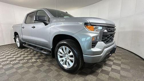 Sterling Grey Metallic 2024 Chevrolet Silverado 1500 Custom