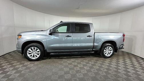 Sterling Grey Metallic 2024 Chevrolet Silverado 1500 Custom