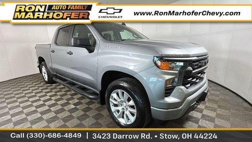 Sterling Grey Metallic 2024 Chevrolet Silverado 1500 Custom