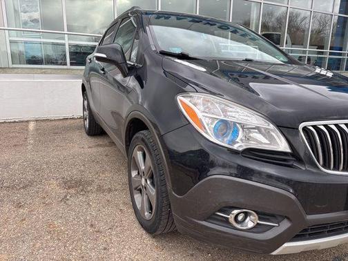 Carbon Black Metallic 2014 Buick Encore Leather
