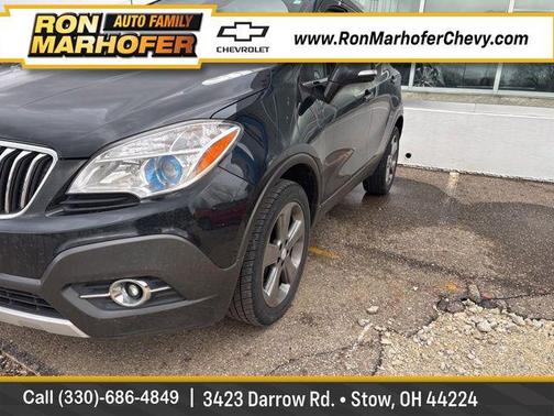 Carbon Black Metallic 2014 Buick Encore Leather