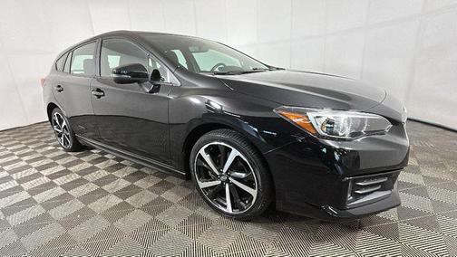 Crystal Black Silica 2023 Subaru Impreza Sport
