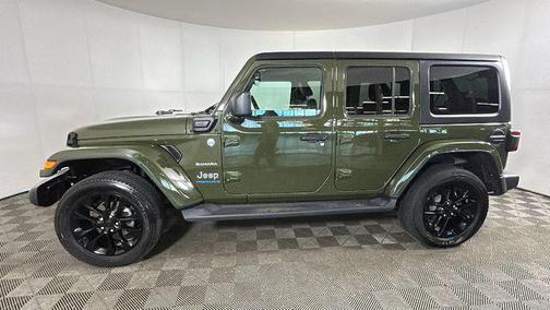 Sarge Green Clearcoat 2023 Jeep Wrangler 4xe Sahara