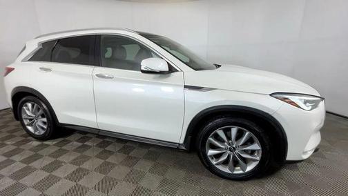 Majestic White 2020 INFINITI QX50 LUXE AWD