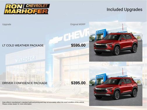 Apex Red 2026 Chevrolet Trailblazer LT