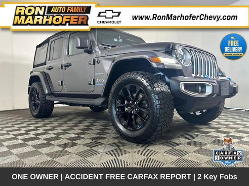 Granite Crystal Metallic Clearcoat 2023 Jeep Wrangler 4xe Sahara