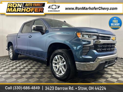Lakeshore Blue Metallic 2024 Chevrolet Silverado 1500 LT