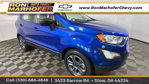 LIGHTNING BLUE METALLIC 2021 Ford EcoSport S