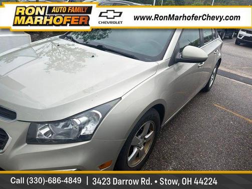 Champagne Silver Metallic 2015 Chevrolet Cruze 1LT