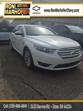 WHITE PLATINUM MET TRI-COAT 2017 Ford Taurus Limited