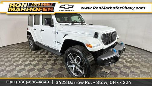 Bright White Clearcoat 2024 Jeep Wrangler 4xe Sport S
