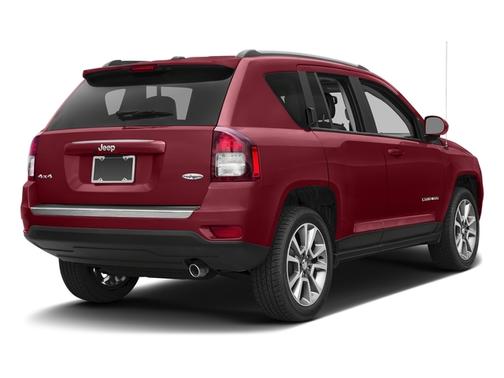 Deep Cherry Red Crystal Pearlcoat 2017 Jeep Compass High Altitude
