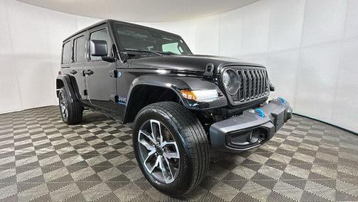 Black Clearcoat 2024 Jeep Wrangler 4xe Sport S