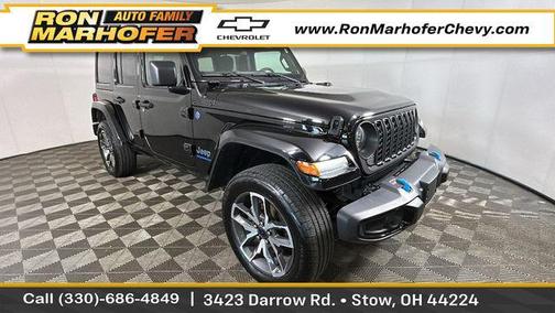 Black Clearcoat 2024 Jeep Wrangler 4xe Sport S