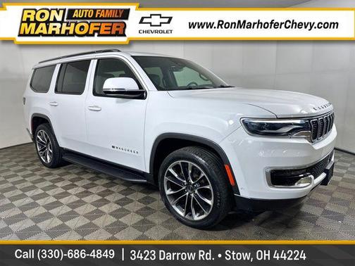 Bright White Clearcoat 2022 Jeep Wagoneer Series II 4x4