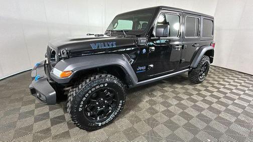 Black Clearcoat 2023 Jeep Wrangler 4xe Willys
