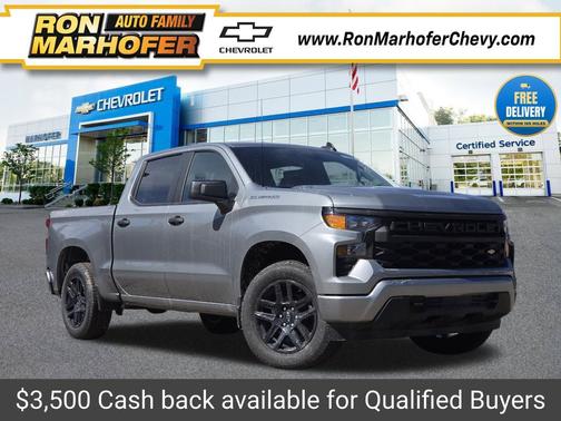 Sterling Gray Metallic 2026 Chevrolet Silverado 1500 Custom