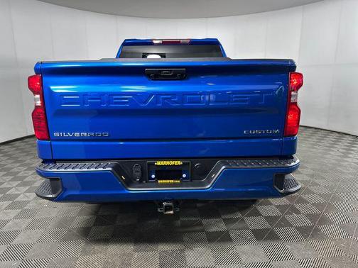 Glacier Blue Metallic 2024 Chevrolet Silverado 1500 Custom