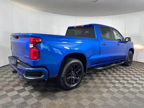 Glacier Blue Metallic 2024 Chevrolet Silverado 1500 Custom