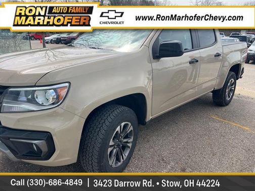 Sand Dune Metallic 2022 Chevrolet Colorado Z71 Truck