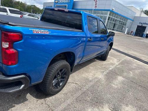 Glacier Blue Metallic 2023 Chevrolet Silverado 1500 Custom Trail Boss