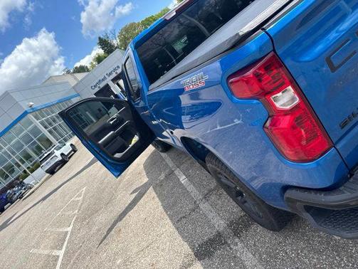 Glacier Blue Metallic 2023 Chevrolet Silverado 1500 Custom Trail Boss