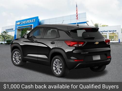 Mosaic Black Metallic 2026 Chevrolet Trailblazer LS