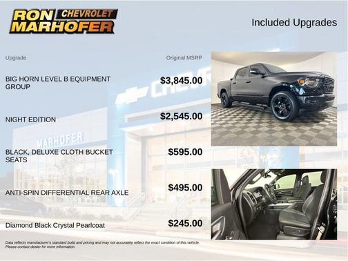 Diamond Black Crystal Pearlcoat 2024 RAM 1500 Big Horn/Lone Star