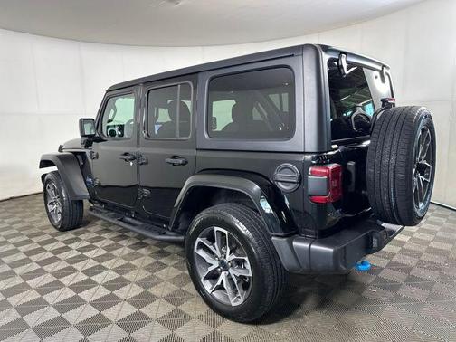 Black Clearcoat 2024 Jeep Wrangler 4xe Sport S