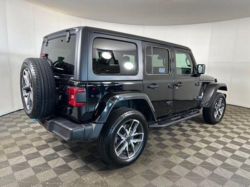 Black Clearcoat 2024 Jeep Wrangler 4xe Sport S