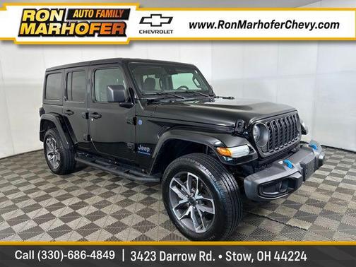Black Clearcoat 2024 Jeep Wrangler 4xe Sport S