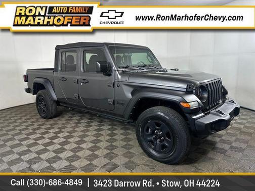Granite Crystal Metallic Clearcoat 2022 Jeep Gladiator Sport