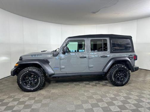 Sting-Gray Clearcoat 2023 Jeep Wrangler 4xe Base