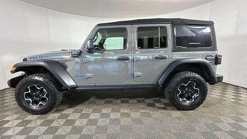 Sting-Gray Clearcoat 2023 Jeep Wrangler 4xe Rubicon