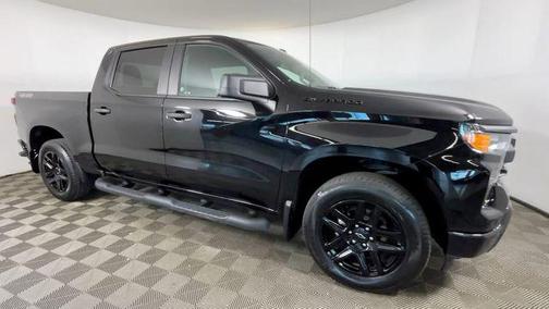 Black 2023 Chevrolet Silverado 1500 Custom