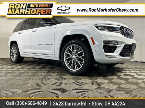 Bright White Clearcoat 2022 Jeep Grand Cherokee 4xe Summit