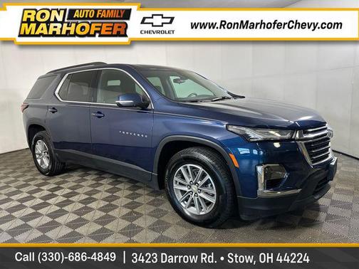 Northsky Blue Metallic 2022 Chevrolet Traverse LT Cloth