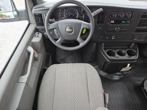 Summit White 2026 Chevrolet Express 3500 3500 Extended Wheelbase, WT, RWD