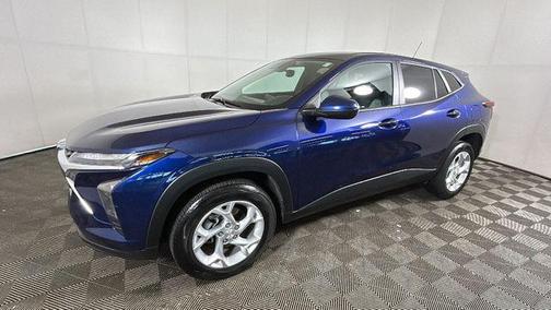 Blue Glow Metallic 2024 Chevrolet Trax LS