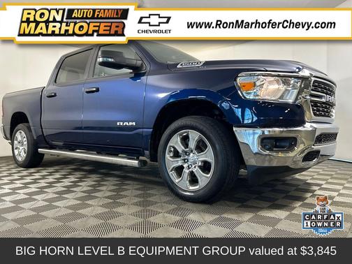 Patriot Blue Pearlcoat 2024 RAM 1500 Big Horn/Lone Star
