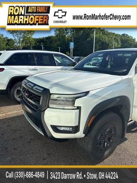 Glacier White 2025 Nissan Frontier PRO-4X